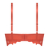 Sujetador preformado sin aros longline Shiloh, Rojo