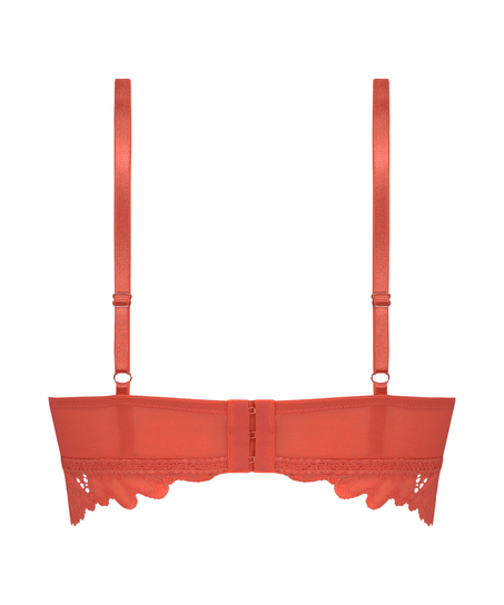 Sujetador preformado sin aros longline Shiloh, Rojo