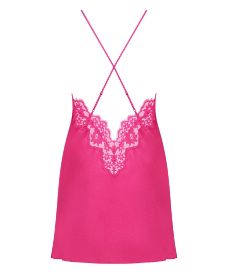 Vestido lencero Mya, Rosa