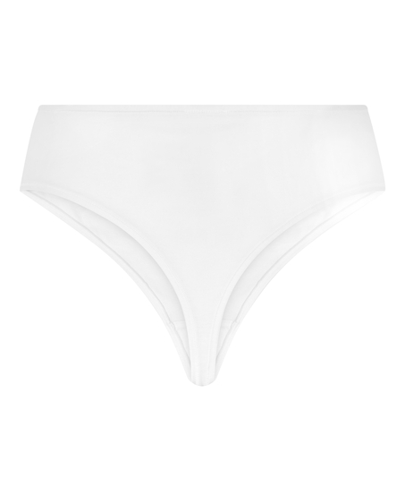 Tanga de algodón, Blanco