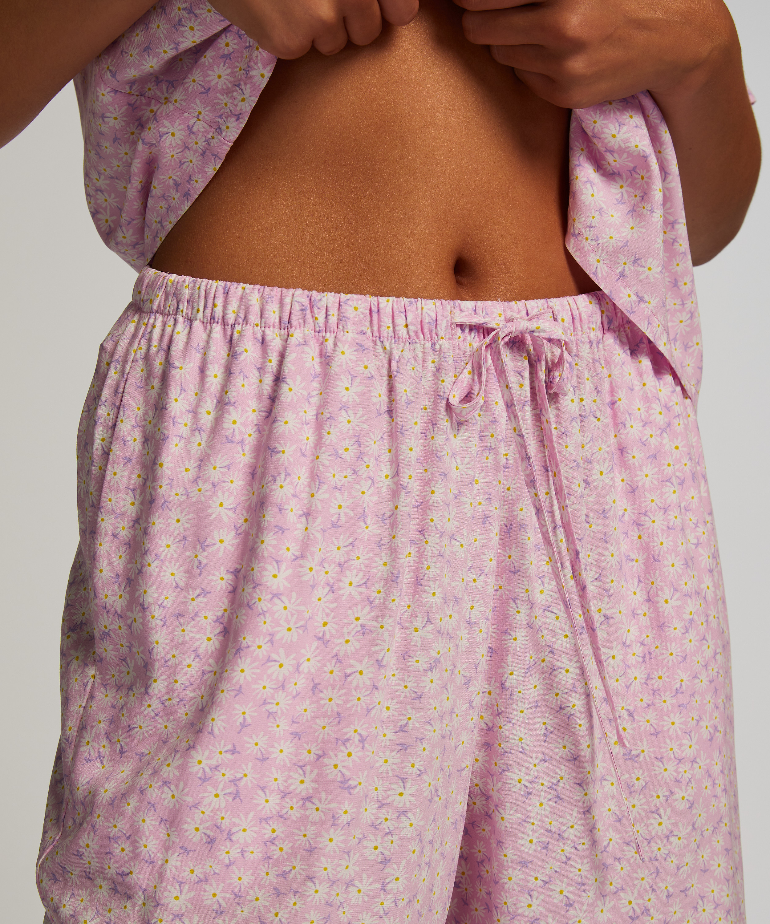 Pantalón de pijama tejido Springbreakers, Rosa, main