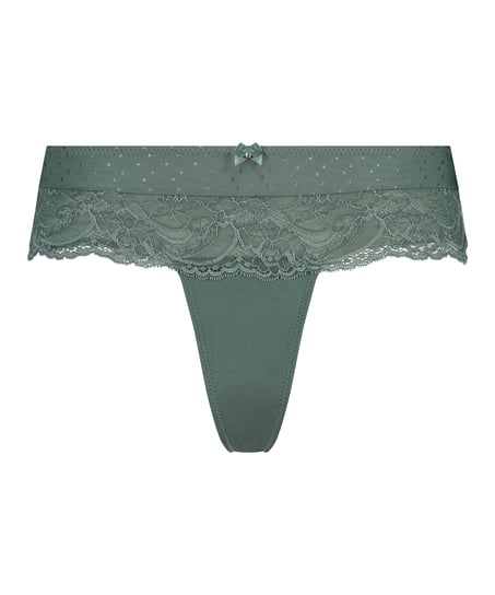 Tanga bóxer Sophie, Verde
