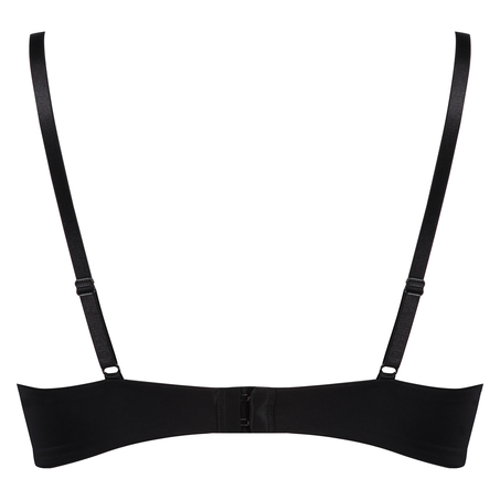 Sujetador maximizador de aros preformado Plunge, Negro