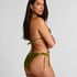 Braguita de Bikini de Corte Alto Yucatan, Verde