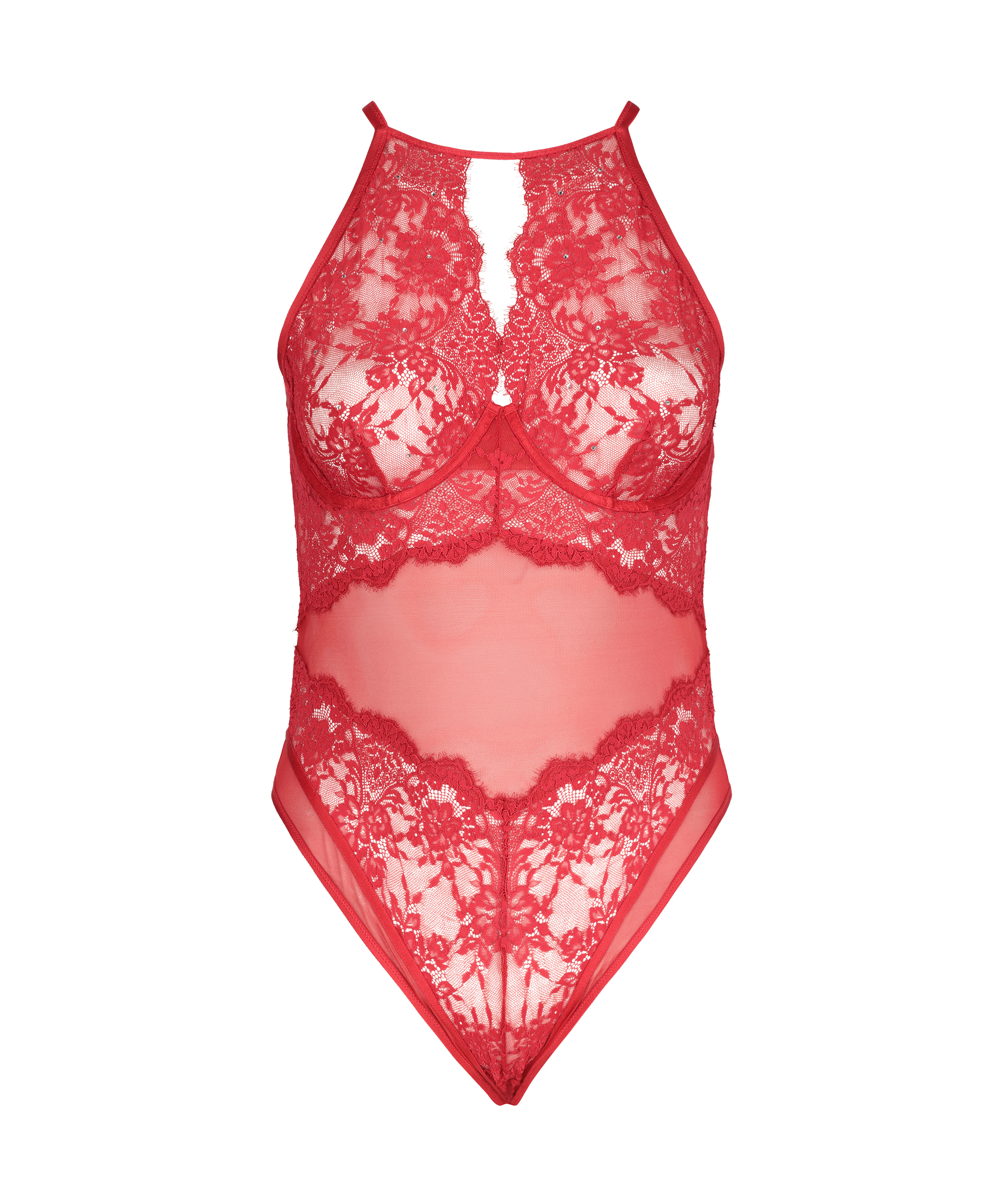 Bodi Effie Curvy, Rojo, main