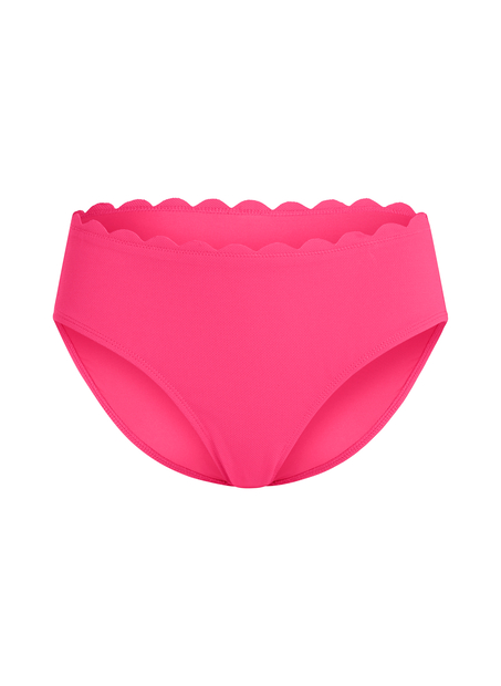 Parte de abajo de bikini Scallop Rio, Rosa