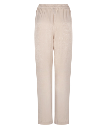 Pantal&oacute;n de sat&eacute;n, Beige