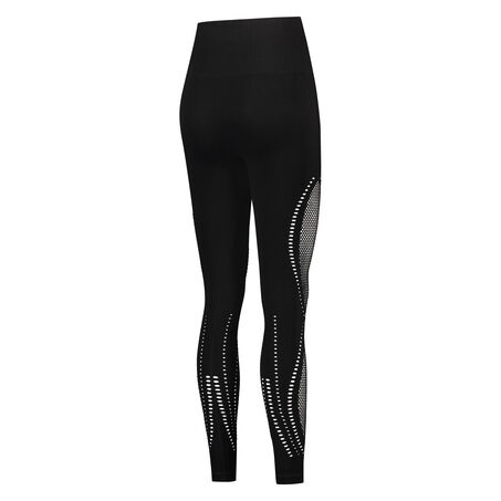 Mallas deportivas de corte alto de HKMX, Negro