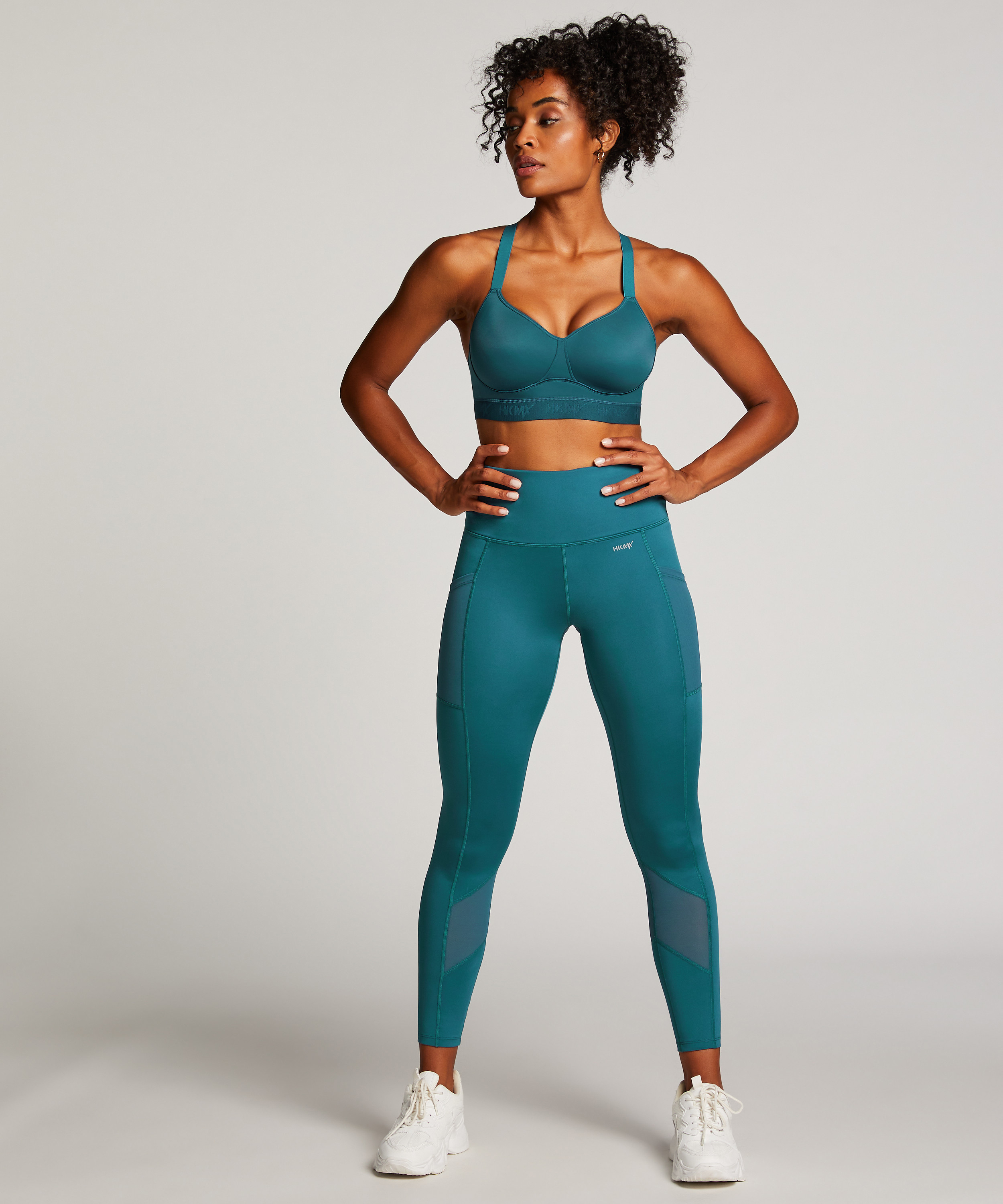 HKMX Sujetador deportivo The All Star Level 2, Azul, main