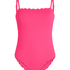 Bañador Bandeau Scallop, Rosa