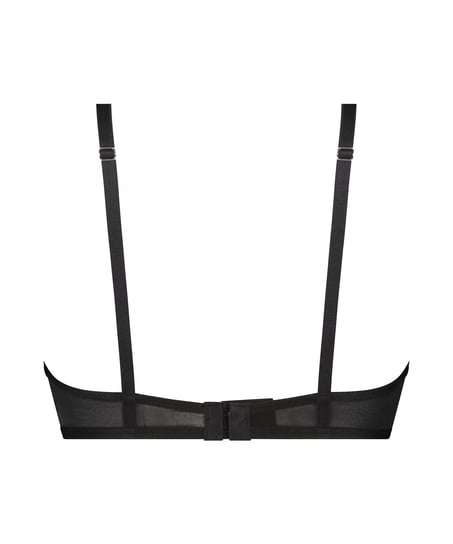 Sujetador con aros sin relleno Blaise, Negro