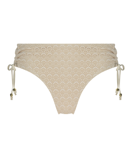 Braguita de bikini Crochet, Blanco