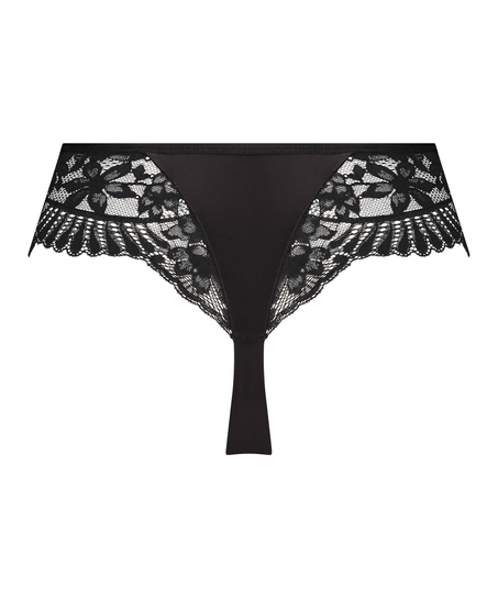 Tanga bóxer Antonia, Negro