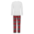 Conjunto de pijama para hombre, Rojo
