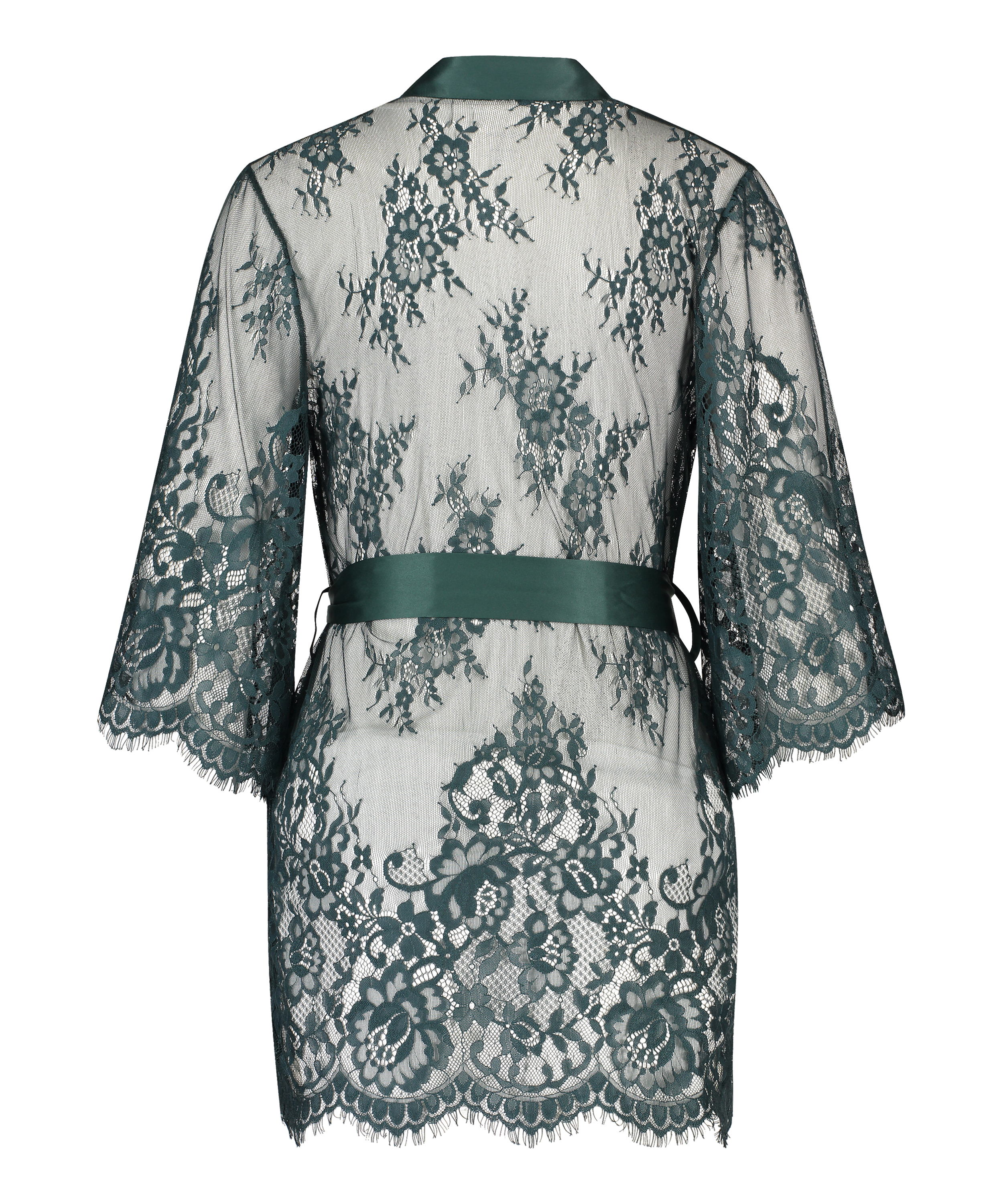 Kimono Lace Isabelle, Verde, main