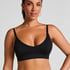 Bralette triangular Dide, Negro