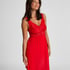 Vestido lencero Nora Lace, Rojo