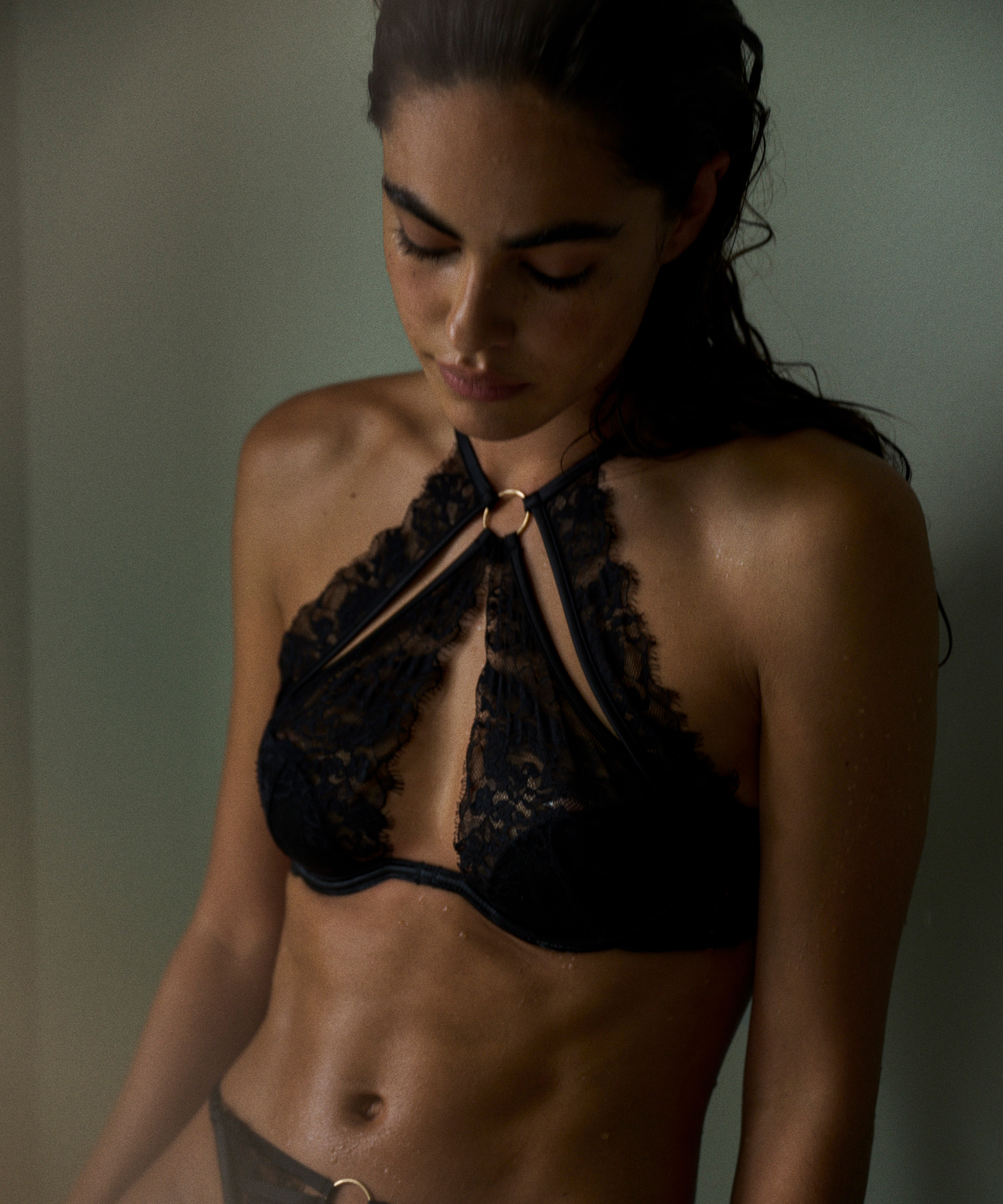 Sujetador de aros preformado Nienke, Negro, main