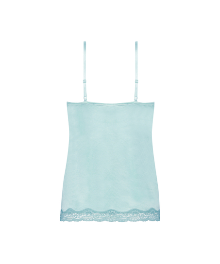 Camiseta top Velours Lace, Verde