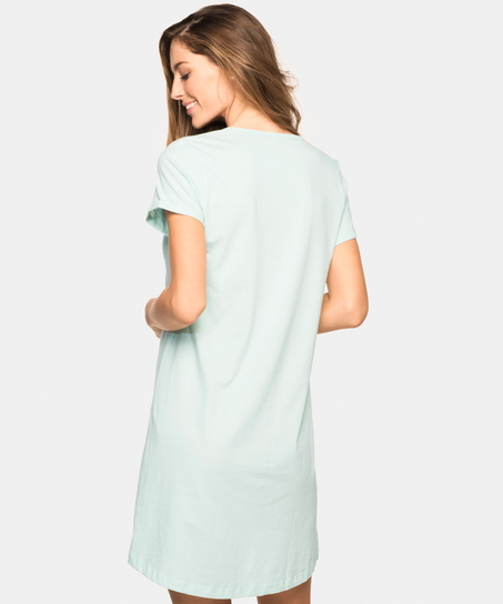 Camis&oacute;n con cuello en forma de V, Verde