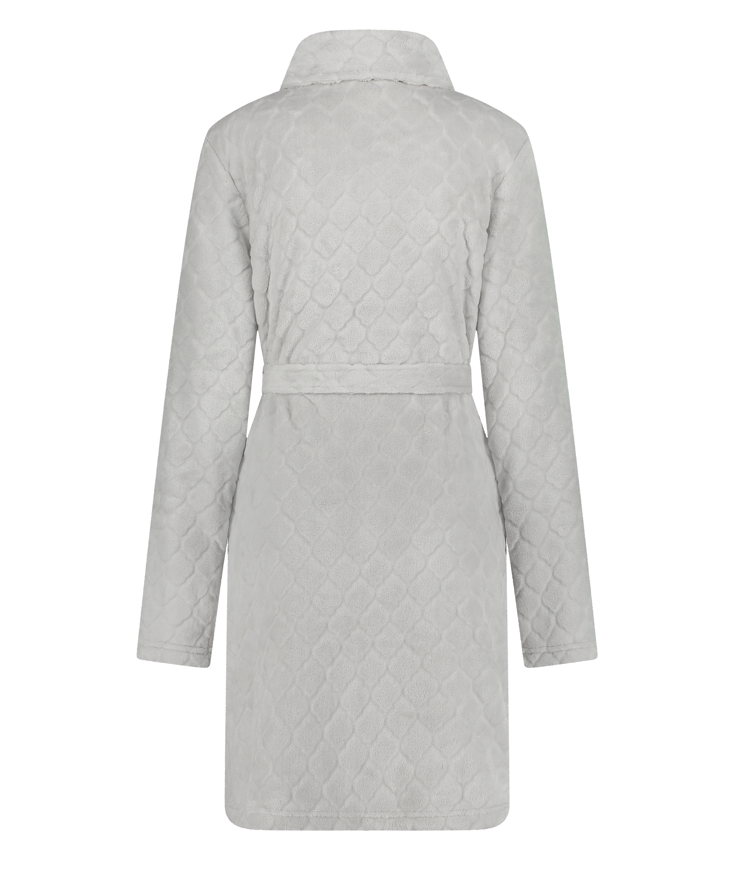 Albornoz Zip Fleece, Gris, main