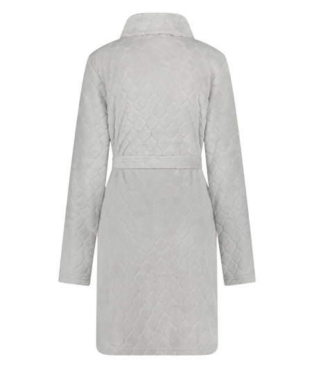 Albornoz Zip Fleece, Gris