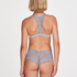 Preformado triangular bralette Marina, Gris