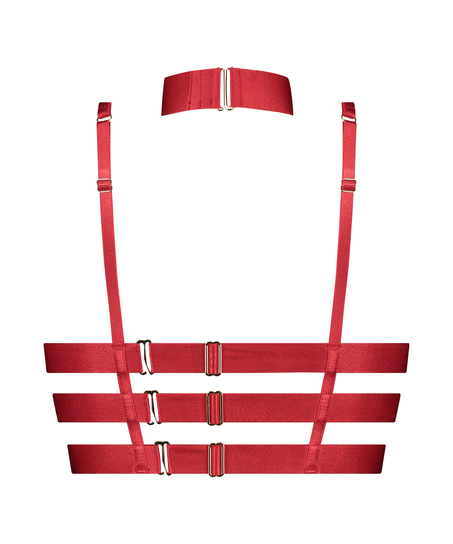 Sujetador con aros y sin relleno Clementine, Rojo