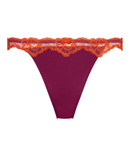 Tanga Lace & Shine, Rosa