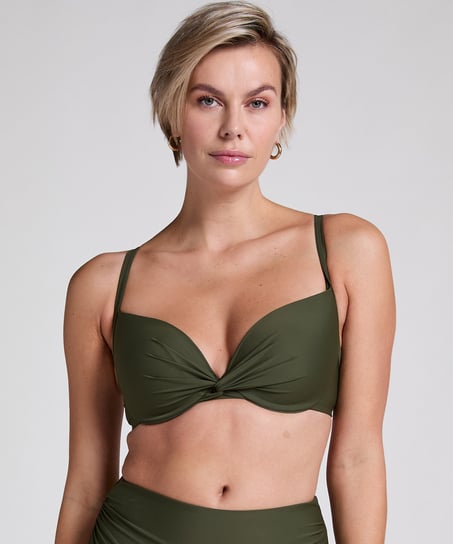 Top de bikini Luna, Verde