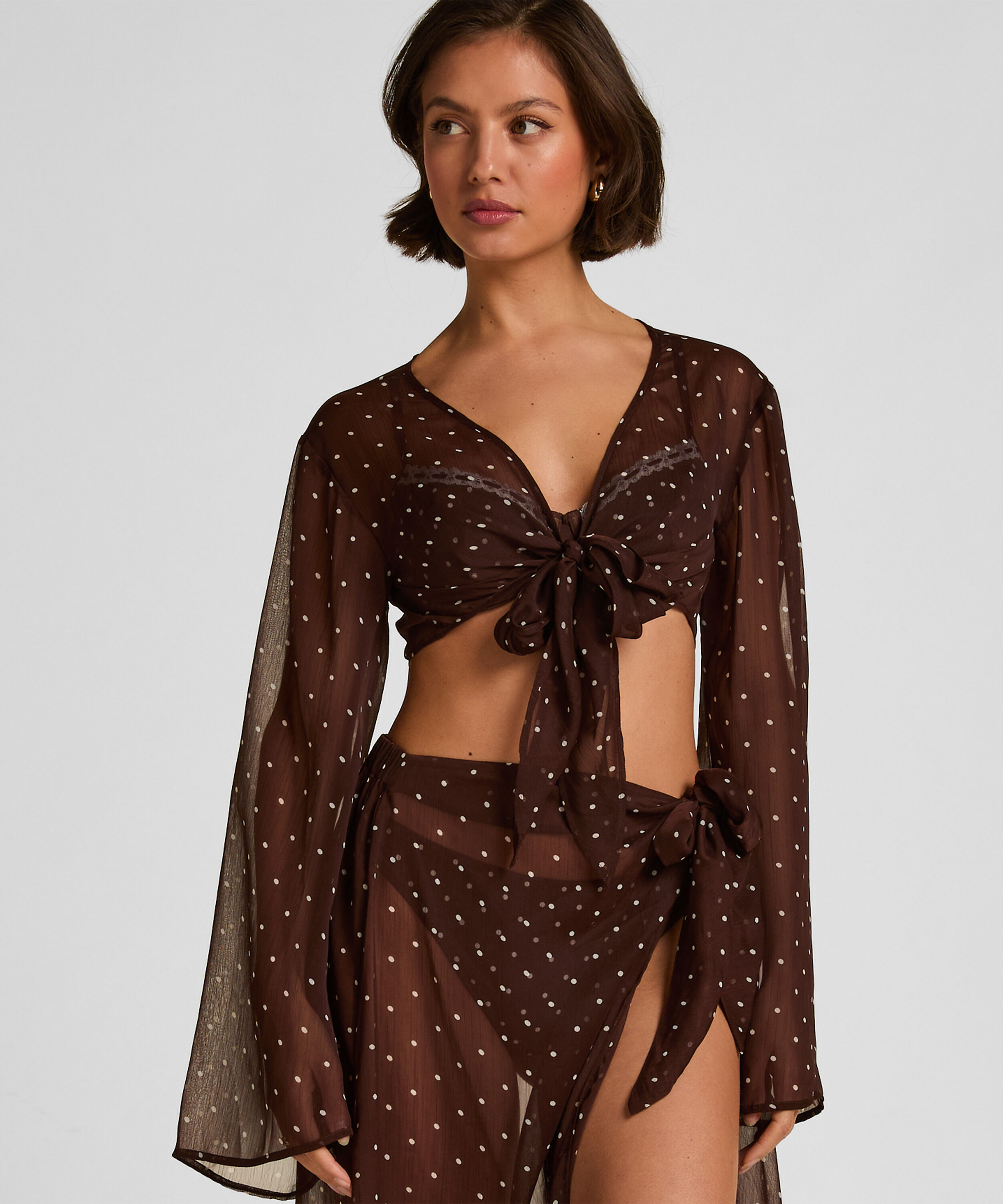 Top de Playa Algarve, Marrón Top de Playa Algarve, Marrón