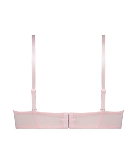 Sujetador con aros sin tirantes y con relleno Kimberley, Rosa