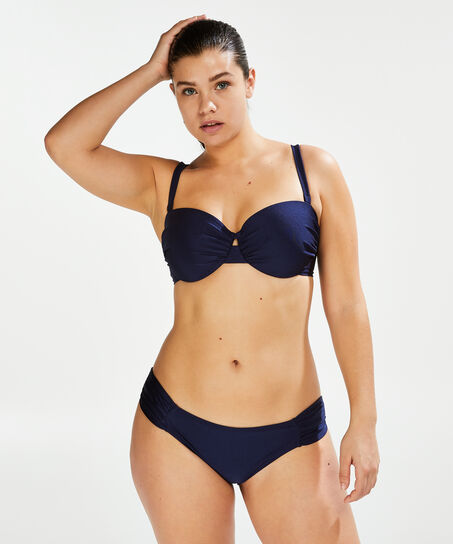 Braguita de bikini mariposa Rhapsody, Azul