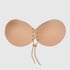 Sujetador push-up adhesivo, Beige