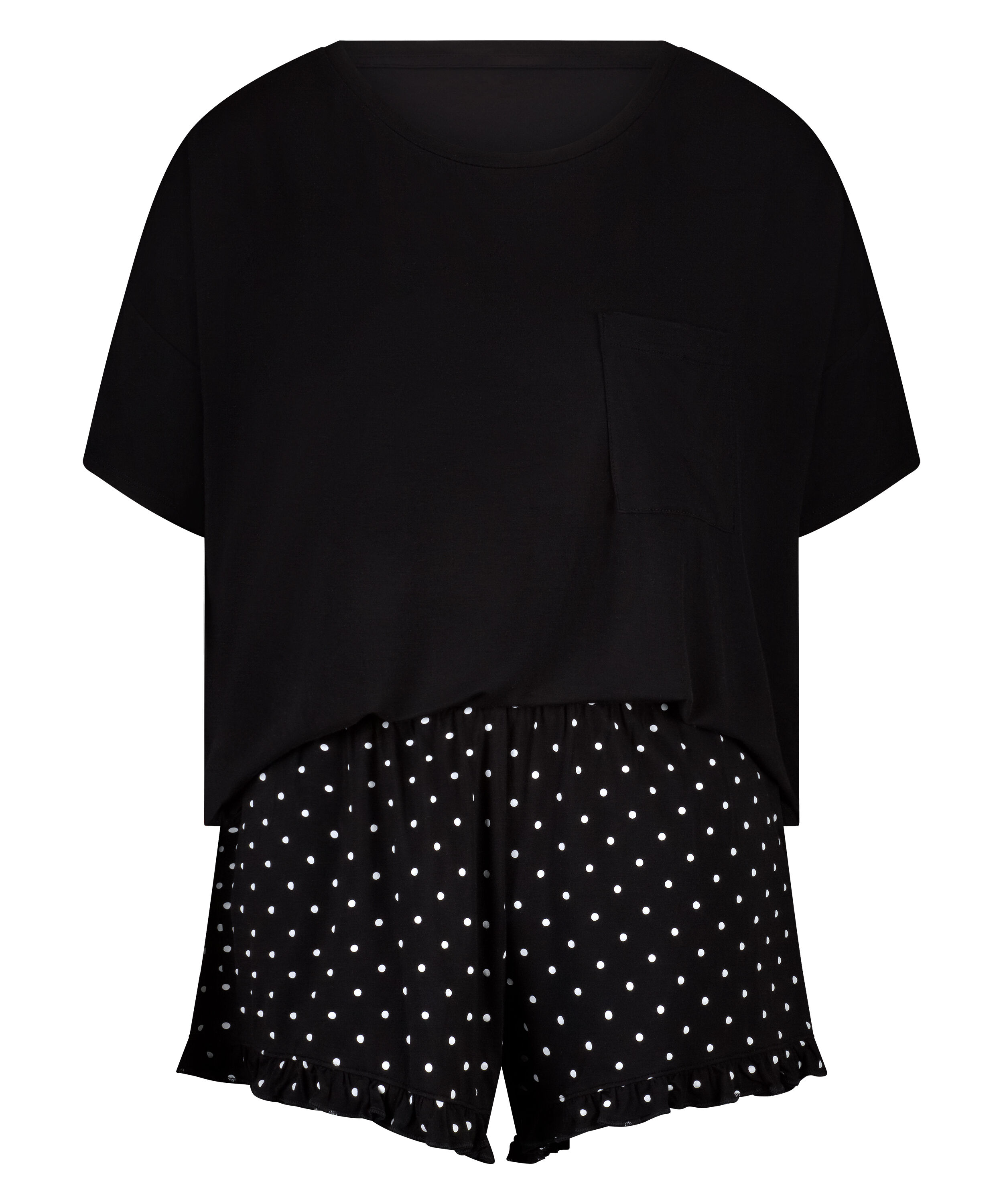 Conjunto de pijama, Negro
