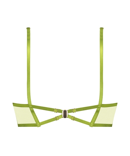 Sujetador de aros no preformado longline Billie, Verde