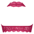 Sujetador bralette Halter Lace, Rosa