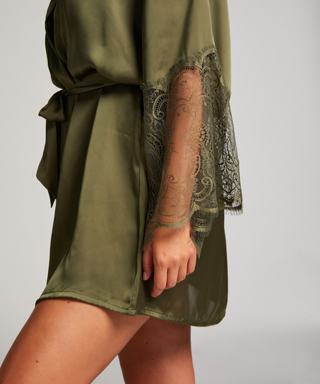 Kimono Satin, Verde
