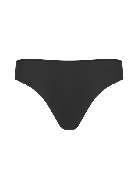 Brasileña Invisible Stripe mesh, Negro