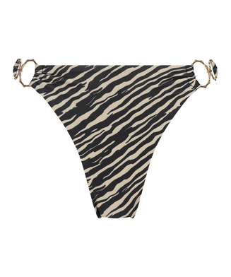 Braguita de bikini brasileña Zebra, marrón