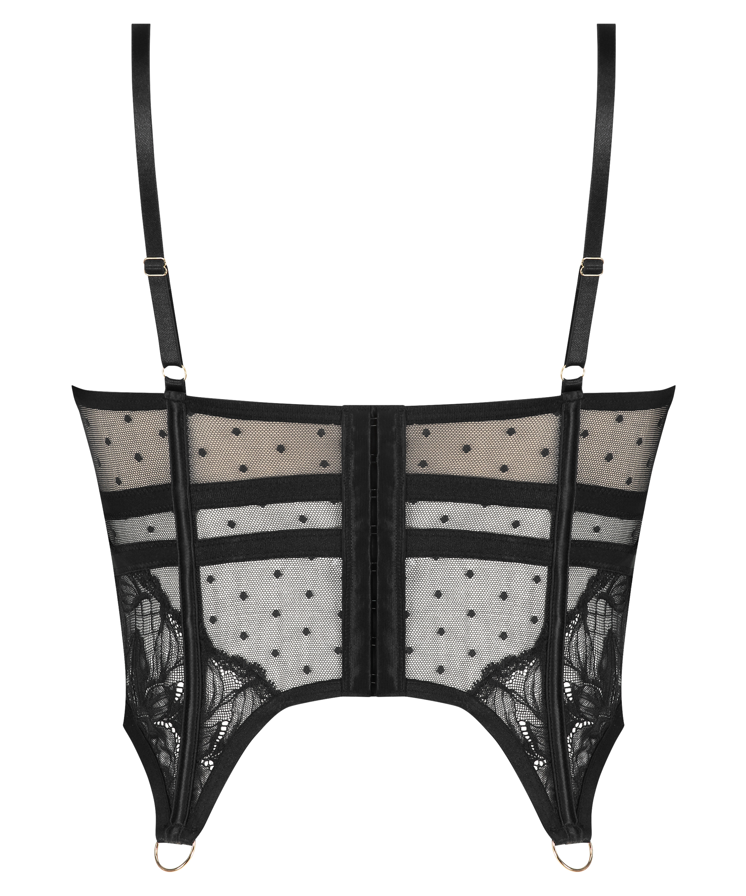 Bustier Lulu, Negro, main