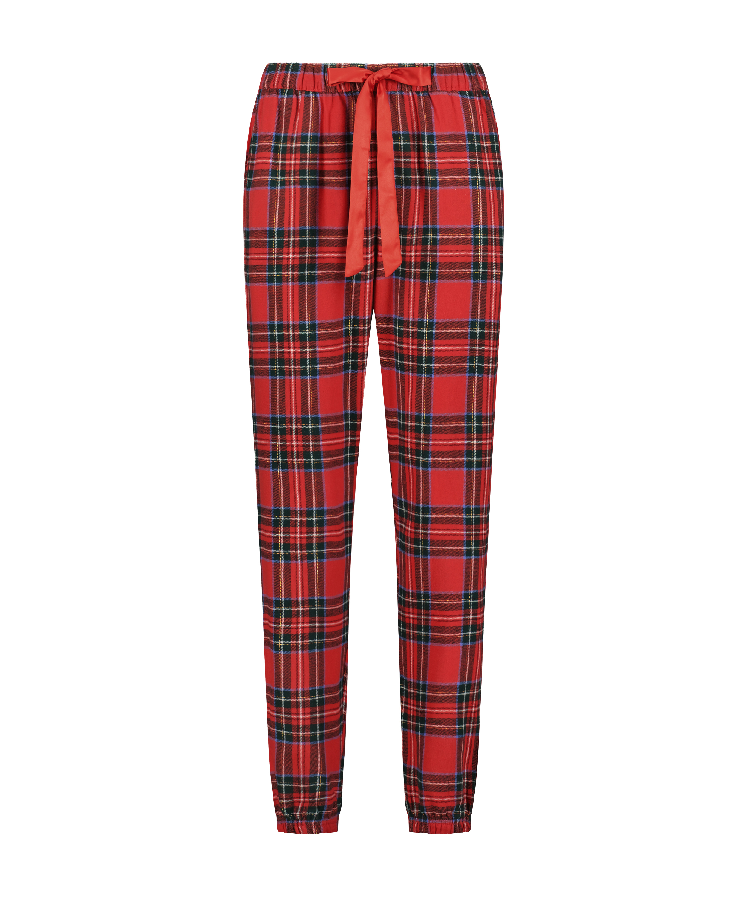 Petite pantalones de pijama de franela, Rojo, main