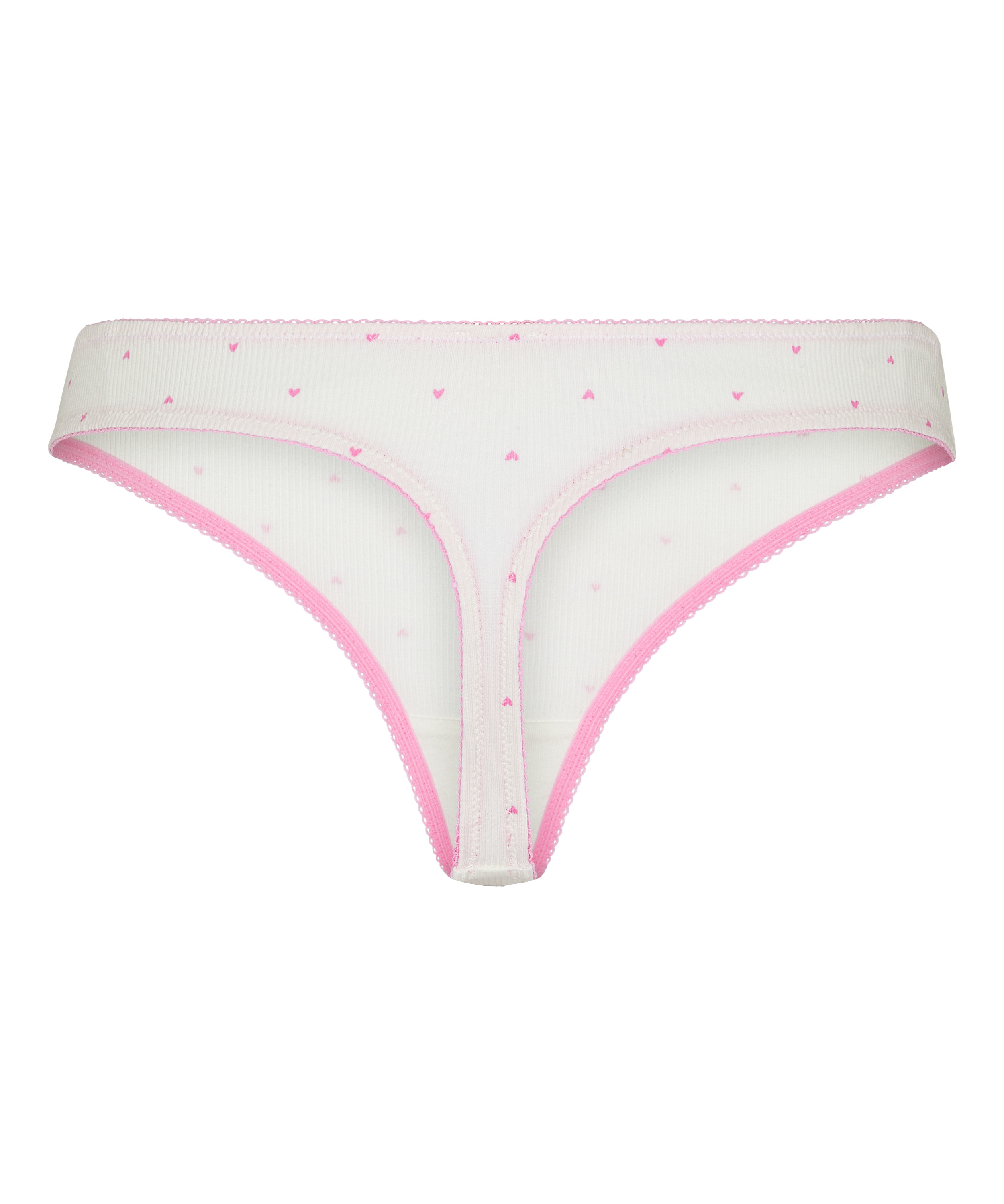 Tanga Renee Rib, Blanco, main