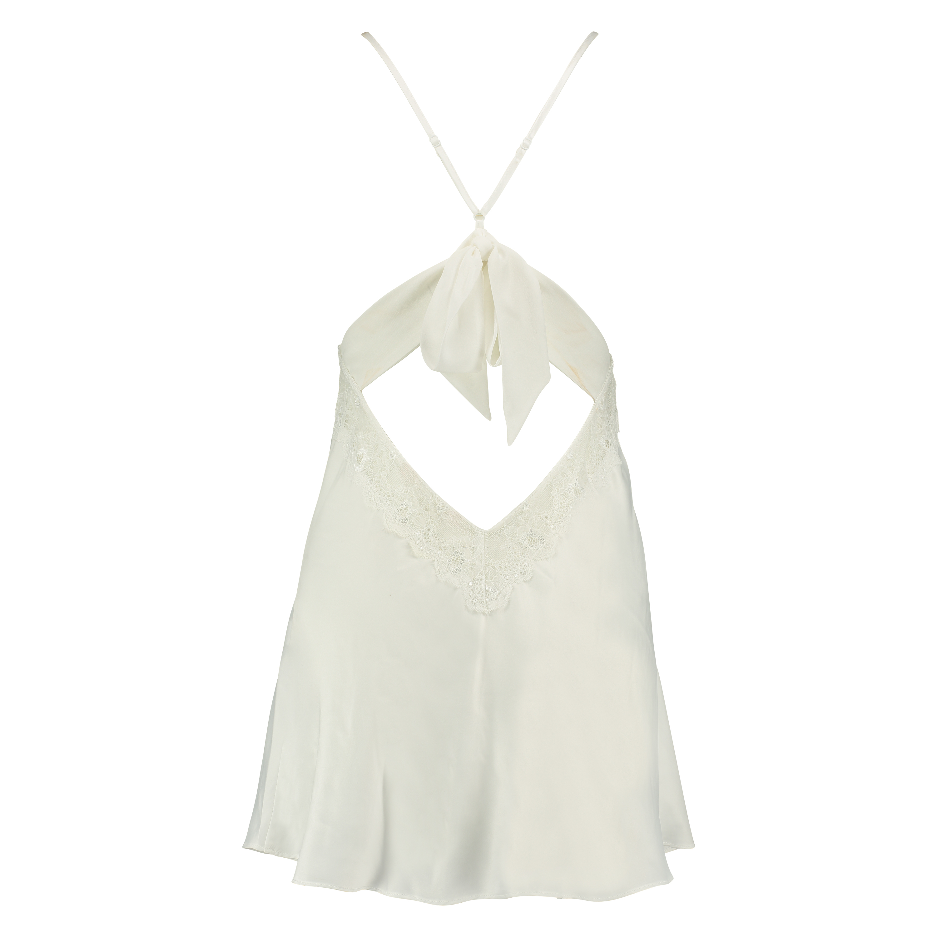 Vestido combinaci&oacute;n Lessie Satin, Blanco, main