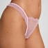 Tanga de talle alto Cordelie, Rosa