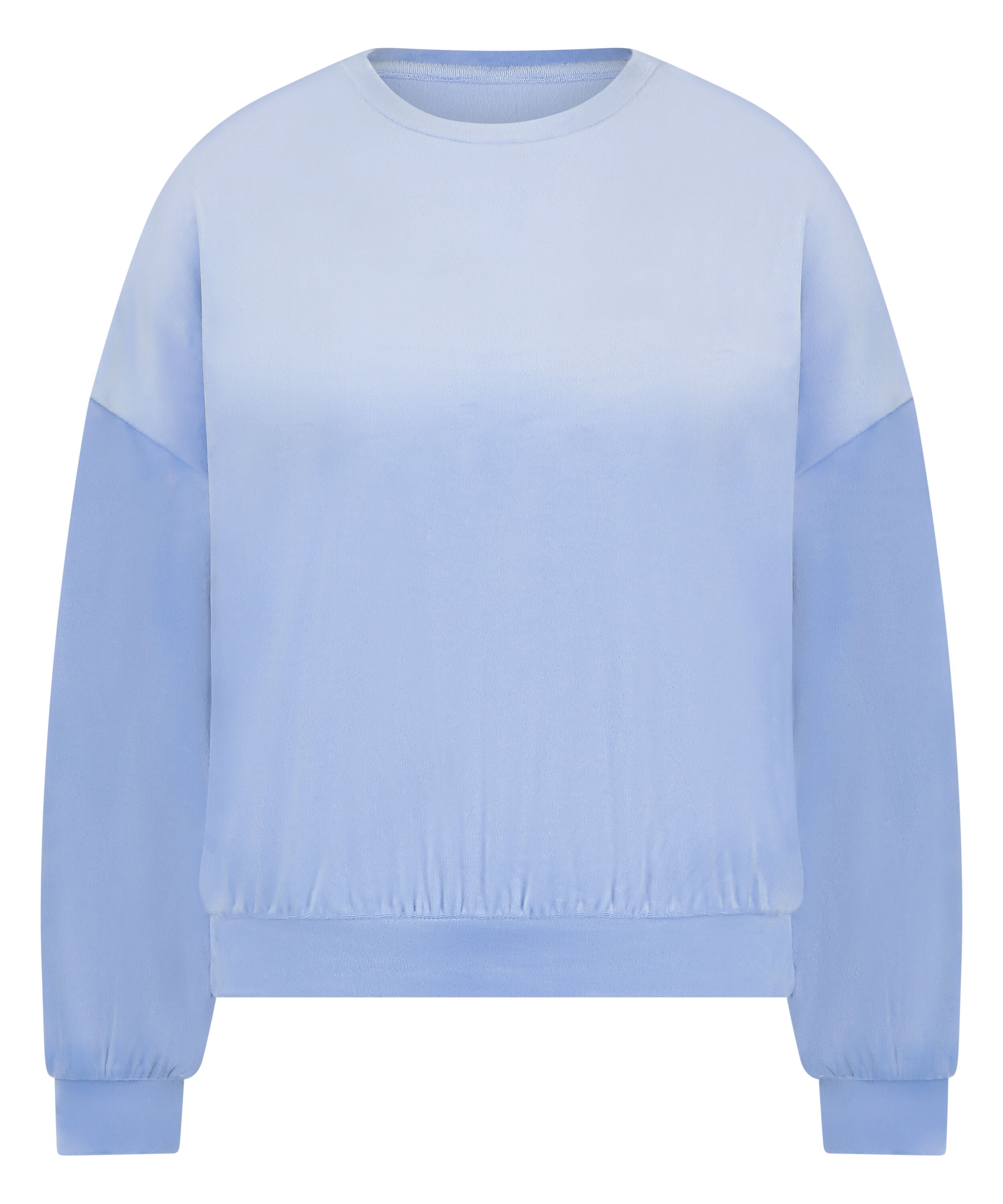 Top de terciopelo, Azul