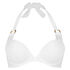 Top de bikini push-up Duran Copa A - E, Blanco