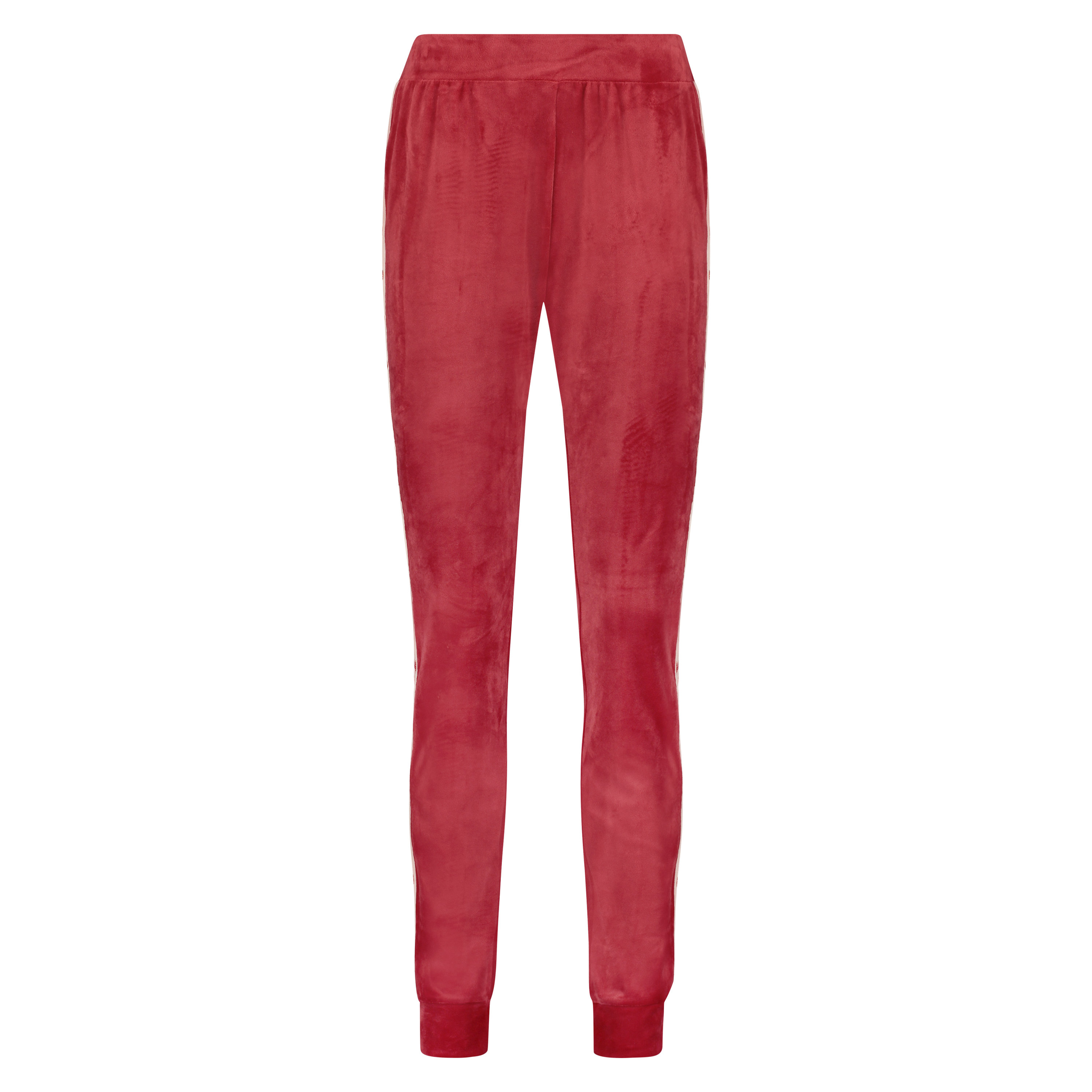 Pantalón de jogging de terciopelo, Rojo, main