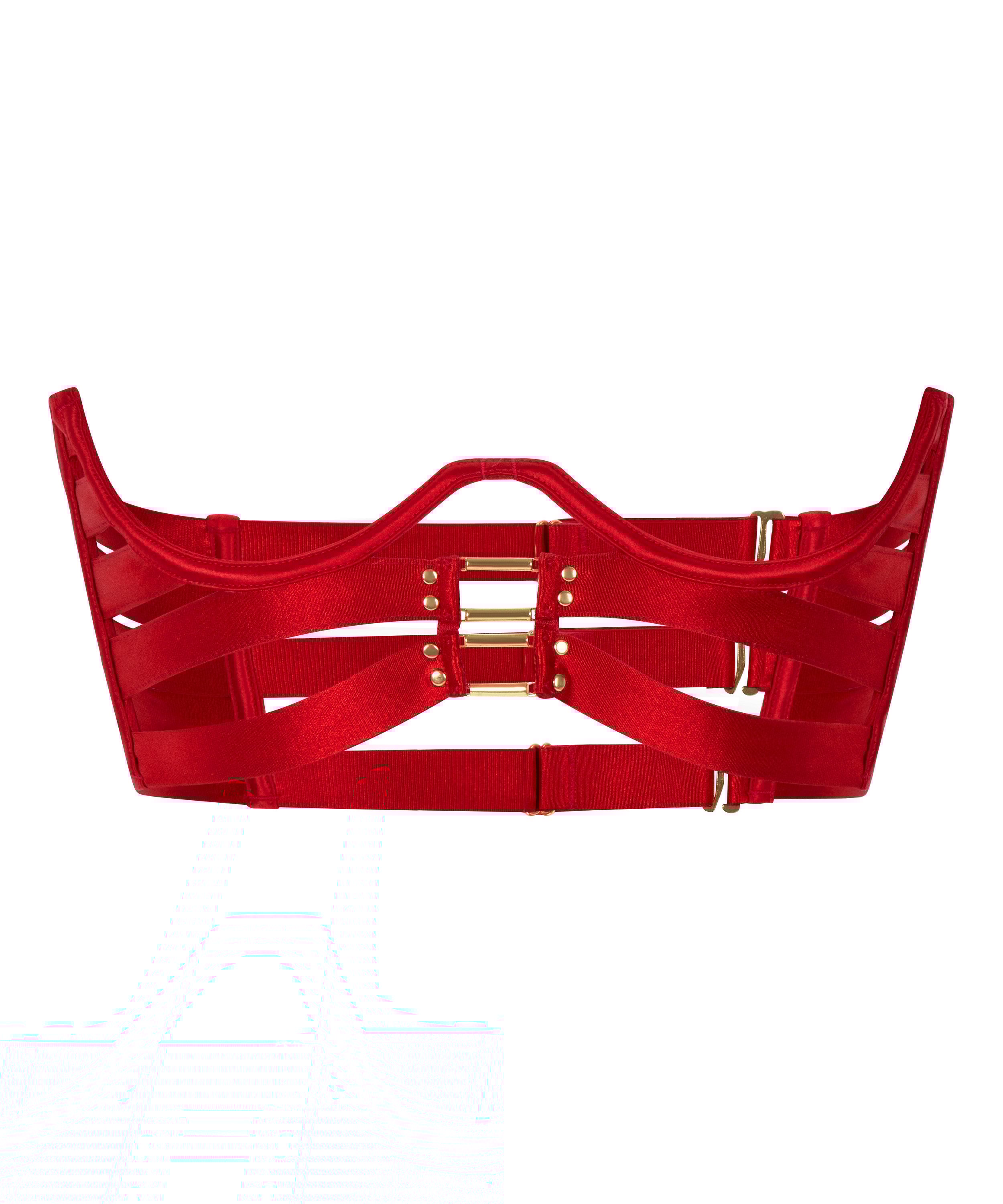 Top bajo el pecho Missy, Rojo, main