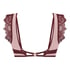 Sujetador con aros y sin relleno Zoe, Rojo